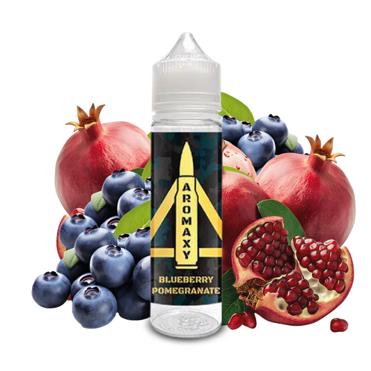 AROMAXY Longfill E-Liquid - Blueberry Pomegranate (9925469897044)