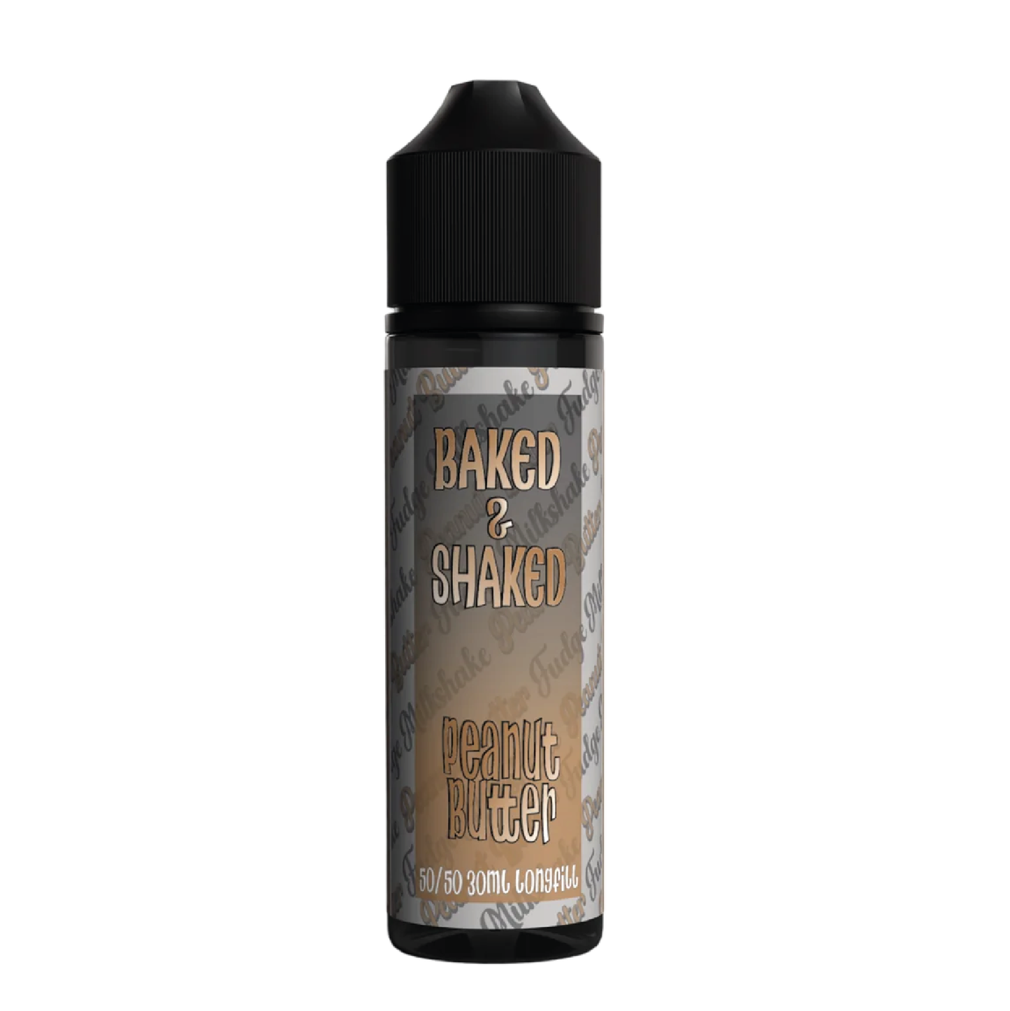 BAKED & SHAKED Longfill E-Liquid - Peanut Butter (9925491065172)