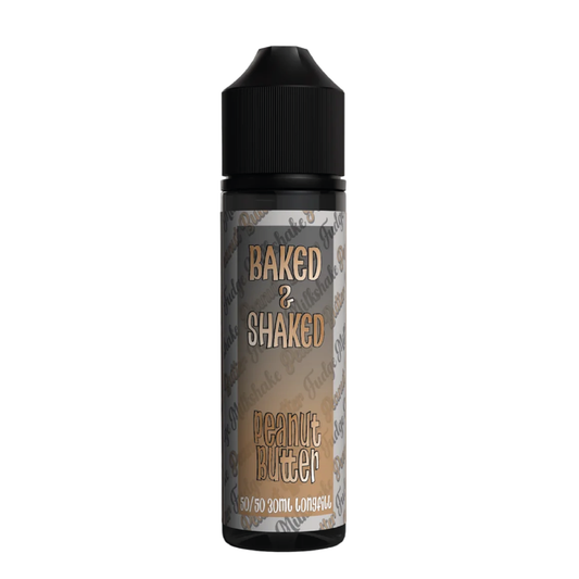 BAKED & SHAKED Longfill E-Liquid - Peanut Butter (9925491065172)