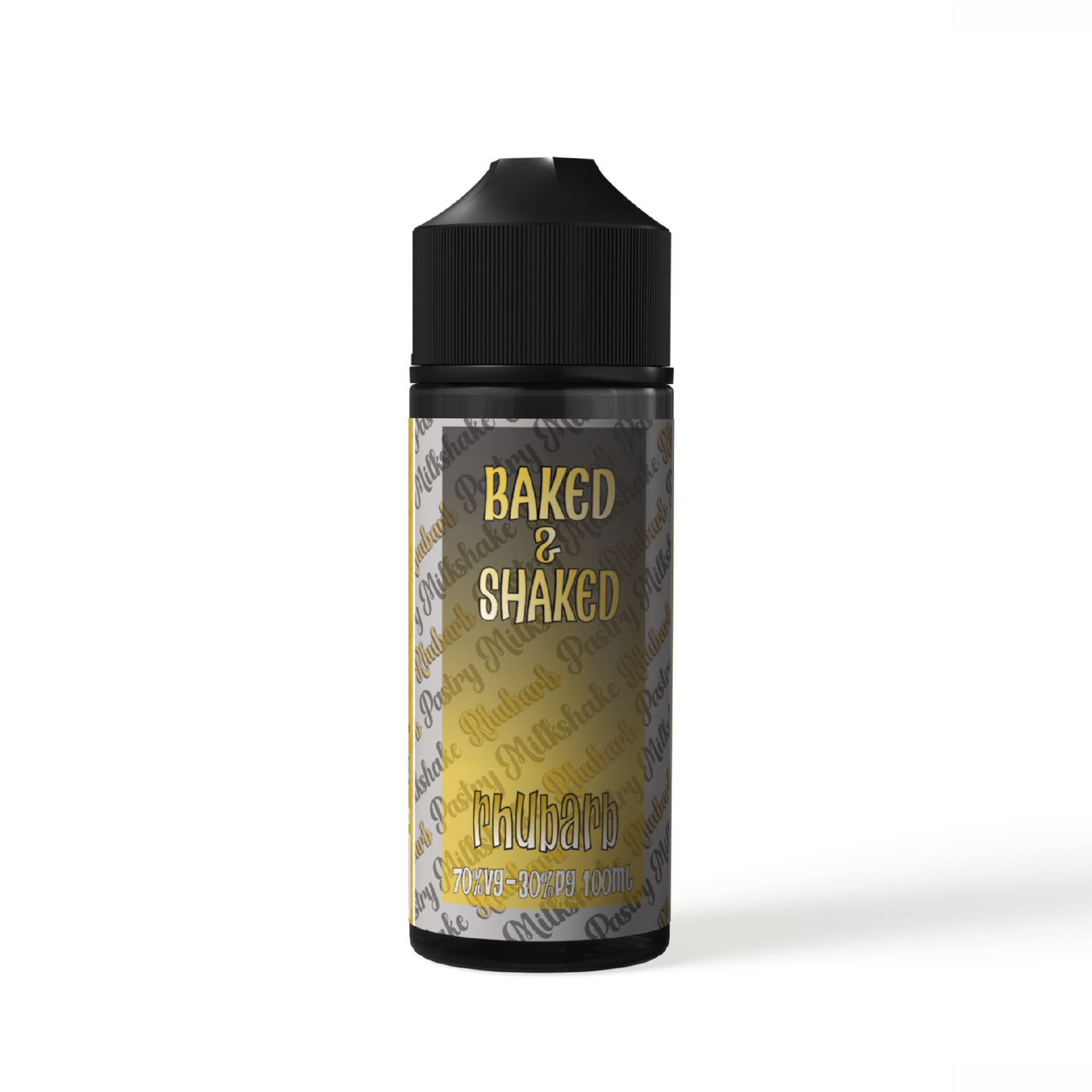 BAKED & SHAKED Shortfill E-Liquid - Rhubarb (9928250720596) (9928239939924)