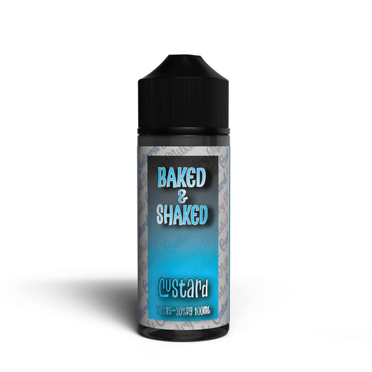 BAKED & SHAKED Shortfill E-Liquid - Custard (9928237613396)