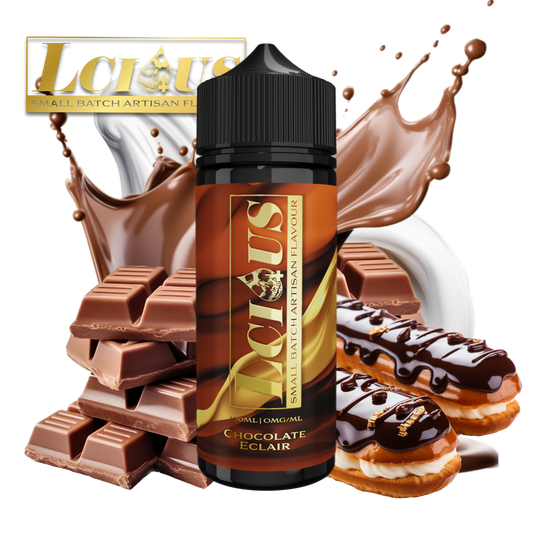 LCIOUS Shortfill E-Liquid - Chocolate Eclair (9925568201044)