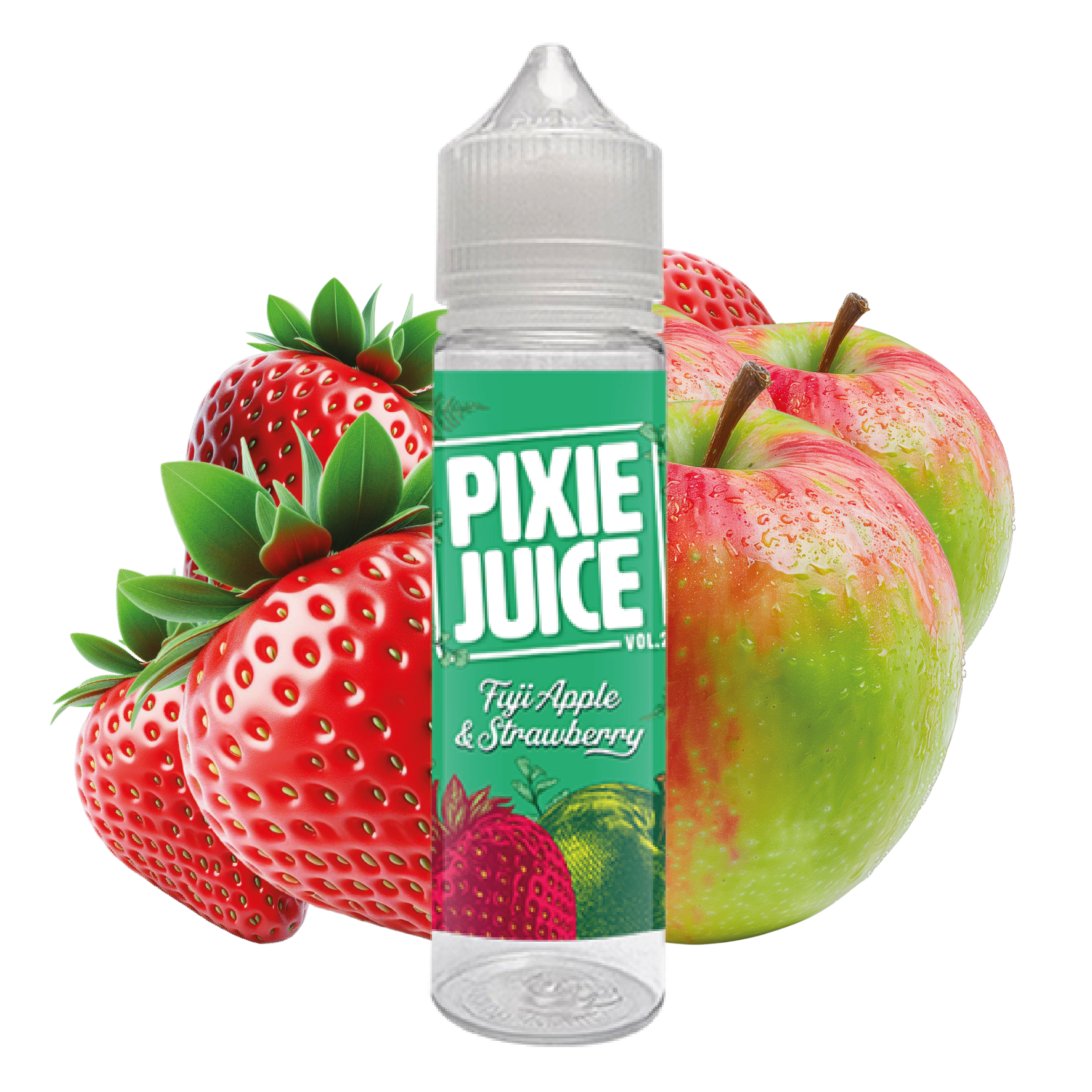 PIXIE JUICE VOL 2 Longfill E-Liquid - Fuji Apple & Strawberry (9925455544660)