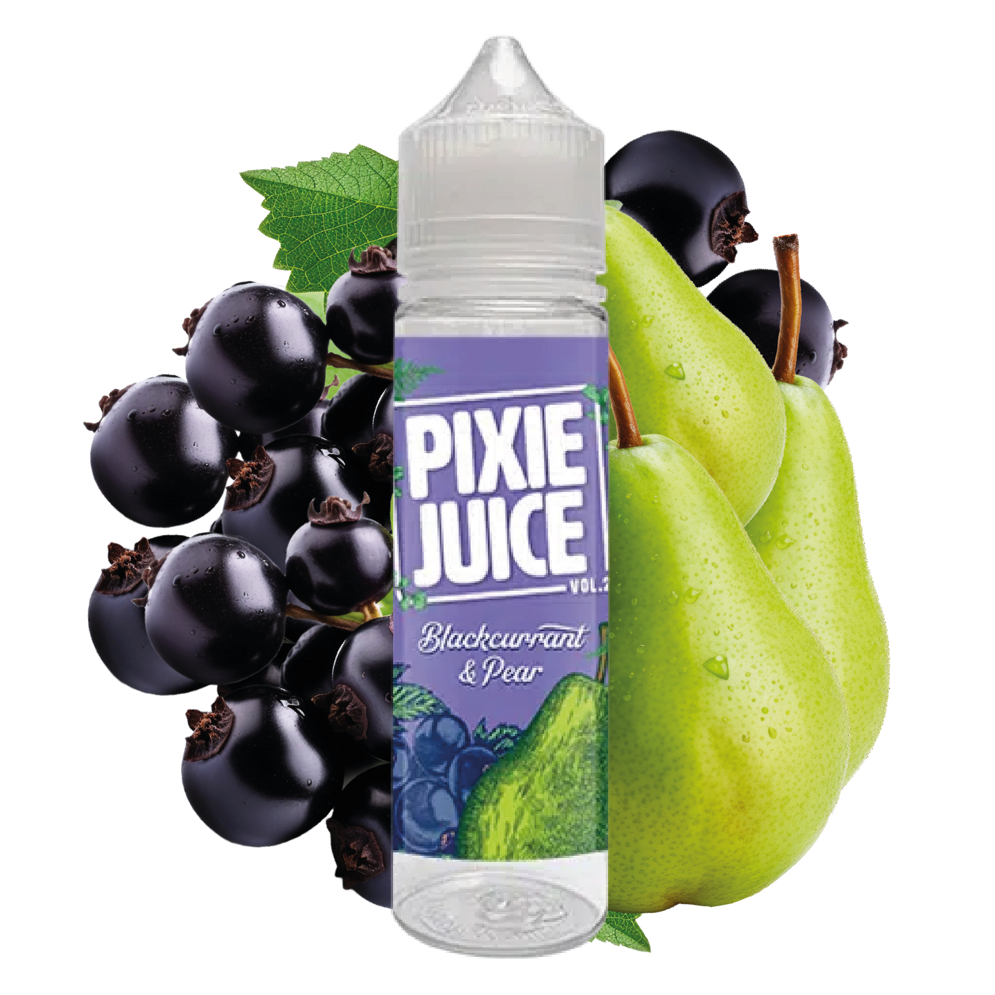 PIXIE JUICE VOL 2 Longfill E-Liquid - Blackcurrant & Pear (9925462327636)