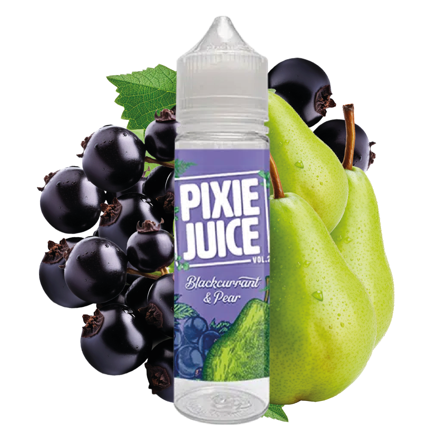 PIXIE JUICE VOL 2 Longfill E-Liquid - Blackcurrant & Pear (9925462327636)