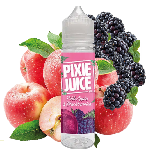 PIXIE JUICE VOL 2 Longfill E-Liquid - Pink Apple & Blackberries (9925443551572)